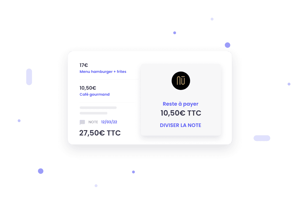 module division note caisse